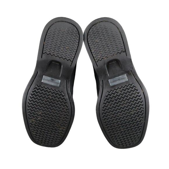 Johnston & Murphy Shoes Men 10 Oxford Leather Shuler Athletic Black Comfort Work - Picture 12 of 16